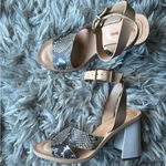 Gianni Bini  Marilane snake print block heel sandal women’s shoe size 7.5 Photo 2