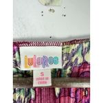 LuLaRoe  Sarah Duster Cardigan S Pink Floral Ribbed Boho Festival Layering Hippie Photo 1