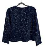 Maeve  by Anthropologie Navy Blue Crew Neck Sweatshirt Size Women's XS Photo 1