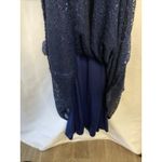 La Femme  Formal Dress Sequin Gown 0 Navy Dark Blue Prom Ball Gala Quinceara Hoco Photo 8