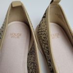 Louise et Cie  CELETE WASHABLE POINTY TOE KNIT LEOPARD PRINT FLATS 8M Photo 4