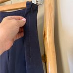 J. McLaughlin Margot Cropped Side Zip Pant Navy Size 4 Photo 6