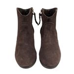 Crocs Leigh Suede Wedge Boots GUC Size 8.5 S4021 Photo 7