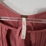 Free People  Pink Long Sleeve Dress Photo 1