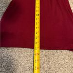 Lulus Casual Charmer Burgundy Long Sleeve Bodycon Mini size S Red Photo 6