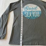 Life is Good Life‎ is Good Women’s Long Sleeve Gray “Good to Sea You” Tee, sz Small ♠️ Photo 4