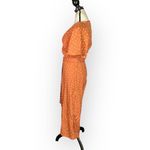 Stylestalker Laurel Jumpsuit Women's XS Orange Cropped Flared Leg V-Neck RTR Photo 3