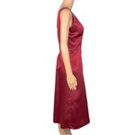 After Six red Taffeta A-line semi-formal or bridesmaid dress. Size 12. EUC Photo 3