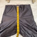 DYI Dark Silver Metallic High-Waisted Leggings, Size S Photo 5