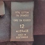 New York & Company NY Khakis Motocross Stretch Pants 12 Black Photo 7