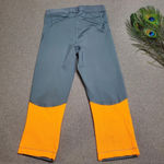 Nike  Pro Orange/Gray Capri Leggings Photo 7