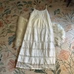 Soft Surroundings  Lots Of Lace White Maxi Dress Photo 1