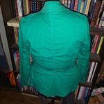 CAbi  Kelly green lightweight S one button jacket Photo 2