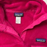 Patagonia Retool Snap T Fleece Pullover Top Outdoor Fuchsia Women Size S Photo 10