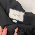 Alexis Ilana Lace One-Shoulder Black Dress Photo 3