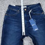 Wrangler  Wild West 603 High Rise Straight Jeans Stretch Blue Size 26x28 Cropped Photo 8