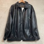 Automet Womens Black Faux Leather Bomber Bikercore Jacket Large NWT Photo 7