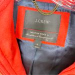 J.Crew | Electric Red Hooded Melton Wool Duffle Stadium
Jacket Size 2 Coat Photo 2