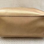 Michael Kors Cindy Gold Metallic Saffiano Leather Dome Shaped Top Handle Satchel Photo 8