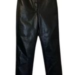 Wilfred The Melina Vegan Leather High Waisted Pants Black Womens 6 Photo 2