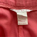 Coast to‎ Coast Embroidered Bermuda Wide Leg Shorts Size 14 Cotton Blend Pink Photo 3