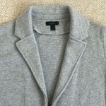 J.Crew Sophie Open Front Cardigan Blazer in Light Grey Women's XXS Photo 5