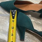 Giorgio Armani Green Pumps Short Heels Women Shoes Size 8.5 Photo 7