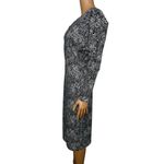 Chiara Boni La Petite Robe Hettie one shoulder bodycon dress Dalia Print sz 42 6 Black Size M Photo 5