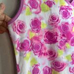 Betsey Johnson Hooded Dress Coverup Terrycloth Roses Pink Soft Girly Pullover Photo 2