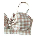 Kona Sol  D/DD Buffalo check bikini top Photo 2