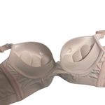 MASTECTOMY BRA Peach Inserts Nipple Indentation And Pockets Size 40 SEE DESCRIPT Pink Photo 1