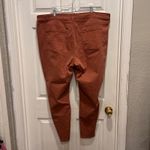 Maurice's  High Rise Ultimate Stretch Jegging Women's‎ 24W Rust Clay NWT Photo 4