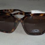 Oscar de la Renta  Leopard Frame Sunglasses Photo 6