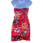 superdown NWT  irene strapless floral mini dress Photo 2