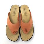 Saks 5th Avenue SAKS FIFTH AVENUE peach suede slides, size 7, NWOT Photo 2
