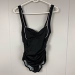 Speedo  Black One Piece Swimsuit 6 Summer Vacation Beach Outdoor Activewear Photo 8