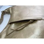 Hobo International Hobo MARLEY CAMEO Hobo Shoulder Bag GOLD Vintage Pearlescent Leather Large Photo 5