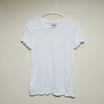 Rowan Tyler Slub Tee White Short Sleeve Shirt XS Women Photo 1