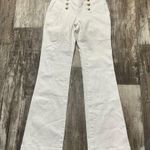 Michael Kors Cream Button-Accent Pants Size 00 Photo 10