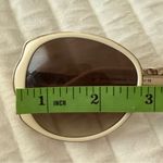 MONT BLANC MB 416S 25F 58▪️17 135 Ivory Gold Women’s Designer Sunglasses Photo 13