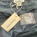 Sundance  Blue Catalog Cloverfield Cotton Tunic Shirt Sz M Embroidered Coastal Photo 11