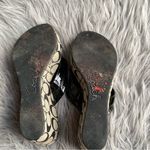 Coach  Poppy Dorann  black and gray slip-on wedge sandals 8.5 women’s Photo 6