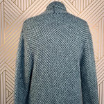Wooden Ships  Blue‎ Green Knit Open Cardigan Sweater Photo 8