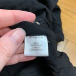 Skies Are Blue Skies‎ Are Blue Embroidered Tunic Top Womens Size Small Black Boho Button Front Photo 6