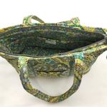 Vera Bradley  Paisley Green Tote Bag Set Photo 4