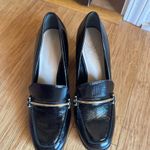 Enzo Angiolini Chic Black Heels with Metallic Accent Photo 3