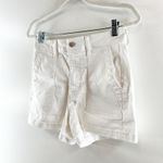 J.Crew Utility High Rise Jean Shorts White 27 / 4 Photo 5