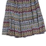 Bongo  Maxi Skirt Medium Multicolor Patterned Belted‎ Bohemian Casual Photo 10