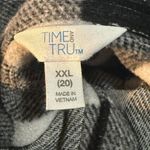 Time & Tru Plaid Button-Up Shirt Jacket- XXL Photo 5