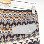 Patagonia Womens Cozy Outdoor Snap T Fleece Jogger Pants Geometric Print Size XS Photo 6